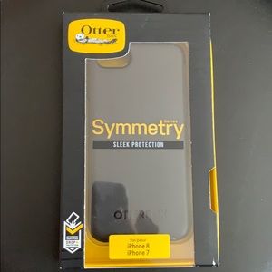 Black Otterbox Symmetry Series Case for iPhone 7/8